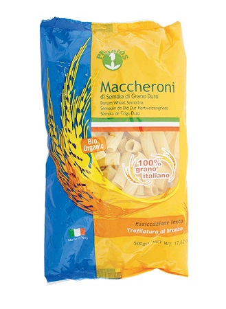 PASTA DI FRUMENTO BIANCA MACCHERONI 500 G - Farmasanitas 