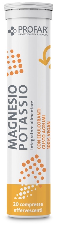 PROFAR MAGNESIO POTASSIO 20 COMPRESSE - Farmasanitas 