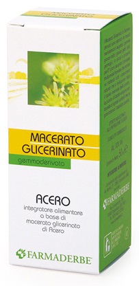ACERO GEMME MACERATO GLICERINATO 50 ML - Farmasanitas 