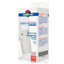 BENDA COMPRESSA ORLATA DI GARZA IDROFILA DERMATESS CAMBRIC 7X5 - Farmasanitas 
