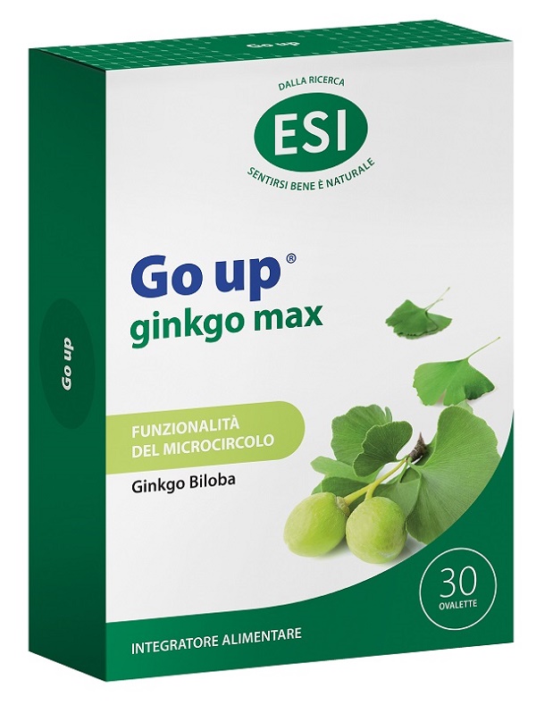 ESI GO UP GINKGOMAX 30 OVALETTE DA 800 MG - Farmasanitas 