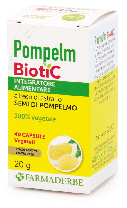 POMPELMBIOTIC 40 CAPSULE - Farmasanitas 