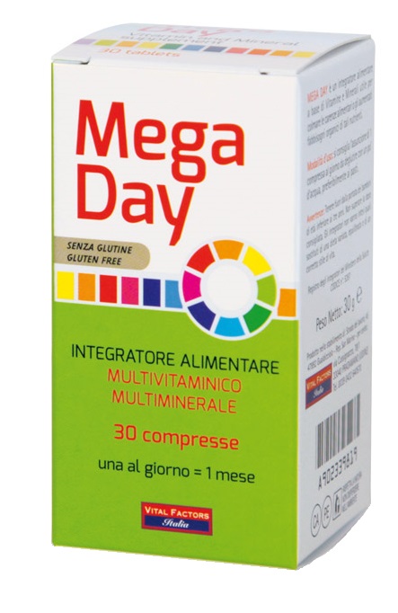 MEGA DAY 30 COMPRESSE - Farmasanitas 