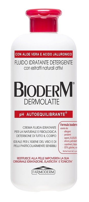 BIODERM DERMOLATTE PH AUTOEQUILIBRANTE 500 ML - Farmasanitas 