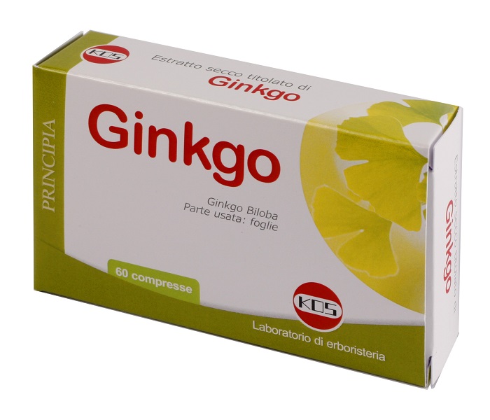 GINKGO BILOBA ESTRATTO SECCO 60 COMPRESSE - Farmasanitas 