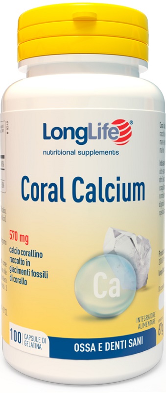 LONGLIFE CORAL CALCIUM 100 CAPSULE - Farmasanitas 