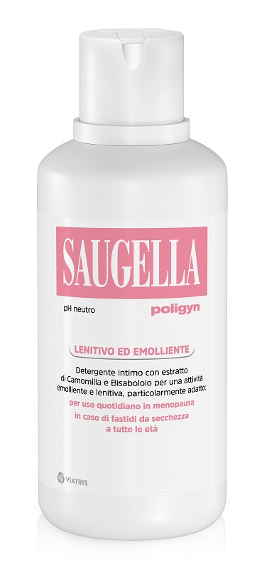 SAUGELLA POLIGYN PH NEUTRO DETERGENTE INTIMO LENITIVO ED EMOLLIENTE 500 ML - Farmasanitas 