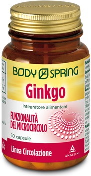 BODY SPRING GINKGO BILOBA 50 CAPSULE - Farmasanitas 