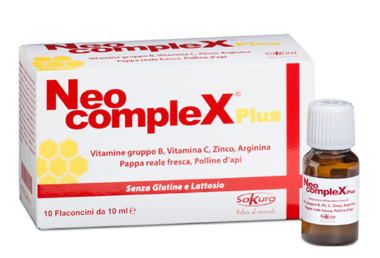 NEOCOMPLEX PLUS 10 FLACONCINI MONODOSE 10 ML - Farmasanitas 