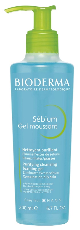SEBIUM GEL MOUSSANT 200 ML - Farmasanitas 