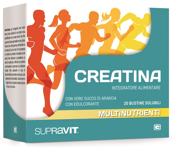 SUPRAVIT CREATINA GRANULATO 20 BUSTINE - Farmasanitas 