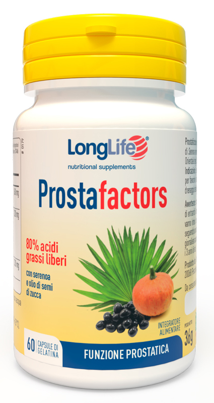 LONGLIFE PROSTAFACTORS 60 CAPSULE - Farmasanitas 