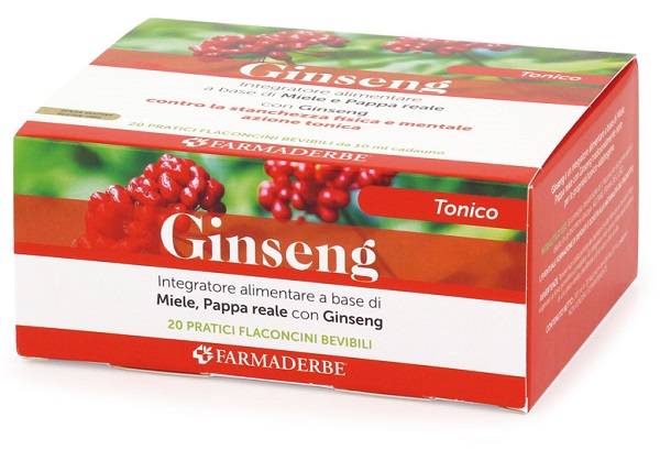 FIALE GINSENG 20 FLACONCINI 10 ML - Farmasanitas 