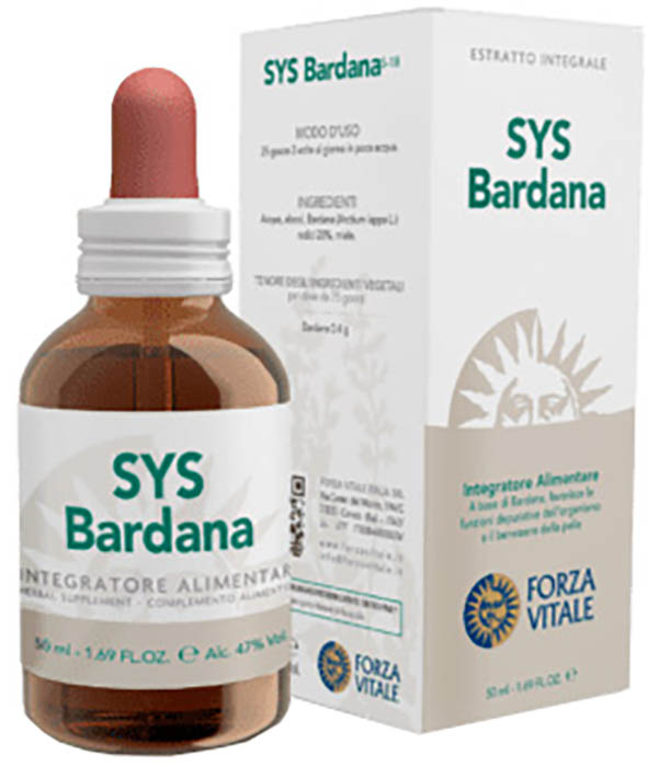 SYS BARDANA GOCCE 50 ML - Farmasanitas 