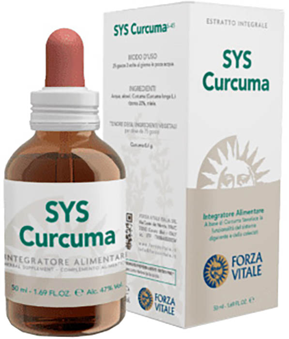 SYS CURCUMA GOCCE 50 ML - Farmasanitas 