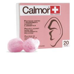 TAPPO AURICOLARE ANTISUONO IN CERA NATURALE CALMOR 20 PEZZI CODICE ARTICOLO 22043 - Farmasanitas 