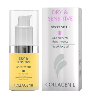 COLLAGENIL DRY & SENSITIVE GOCCE VITALI 30 ML - Farmasanitas 