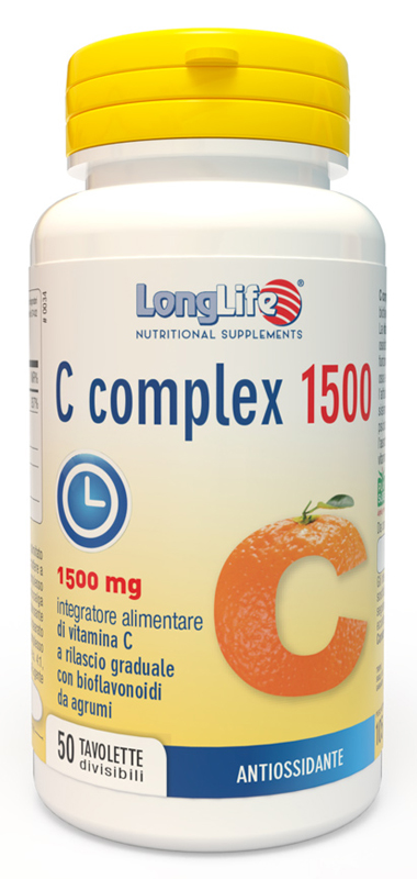 LONGLIFE C COMPLEX 1500 T/R 50 TAVOLETTE - Farmasanitas 