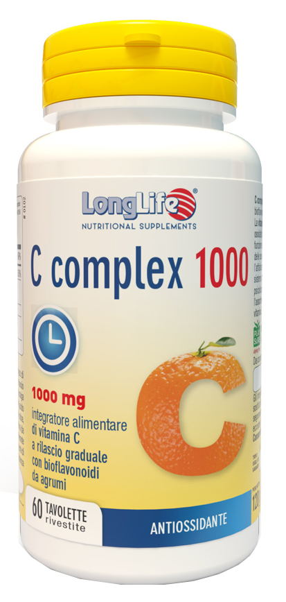 LONGLIFE C COMPLEX 1000 T/R 60 TAVOLETTE - Farmasanitas 
