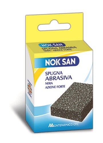 NOK SAN SPUGNA ABRASIVA NERA 1 PEZZO - Farmasanitas 