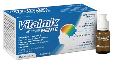 VITALMIX MENTE 12 FLACONCINI DA 12 ML - Farmasanitas 