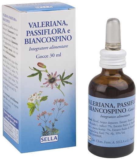 VALERIANA PASSIFLORA BIANCOSPINO - Farmasanitas 