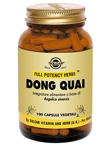 DONG QUAI 100 CAPSULE VEGETALI - Farmasanitas 