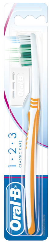 ORALB 123 CLASSIC CARE SPAZZOLINO MANUALE - Farmasanitas 