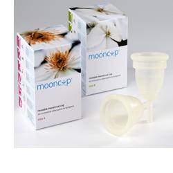 COPPETTA MESTRUALE MOONCUP TAGLIA A GRANDE PER DONNE CON PIU' DI 30 ANNI - Farmasanitas 