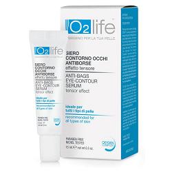 O2LIFE SIERO CONTORNO OCCHI ANTIBORSE 15 ML - Farmasanitas 