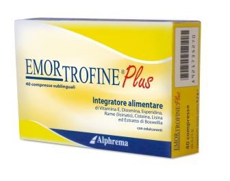 EMORTROFINE PLUS 40 COMPRESSE SUBLINGUALI - Farmasanitas 