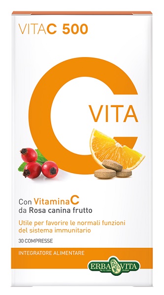 VITA C 500 30 COMPRESSE - Farmasanitas 