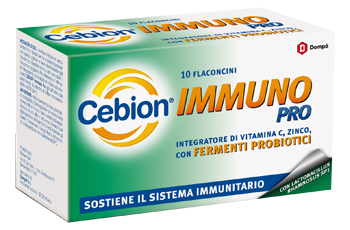 CEBION IMMUNO PRO 10 FLACONCINI 10 ML - Farmasanitas 
