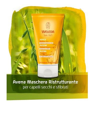 MASCHERA PER CAPELLI AVENA TUBO 150 ML - Farmasanitas 