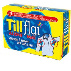 TILL FLAI ASSORBENTI ASCELLARI 10 PEZZI - Farmasanitas 