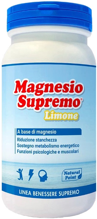 MAGNESIO SUPREMO LIMONE POLVERE 150 G - Farmasanitas 