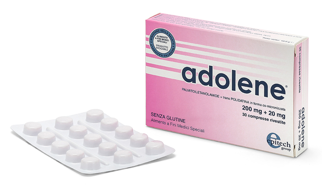 ADOLENE 200MG+20MG 30 COMPRESSE - Farmasanitas 