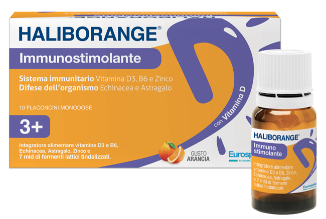HALIBORANGE IMMUNOSTIMOLANTE 10 FLACONCINI 10 ML - Farmasanitas 