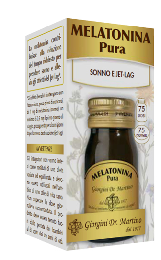 MELATONINA PURA 75 PASTIGLIE - Farmasanitas 
