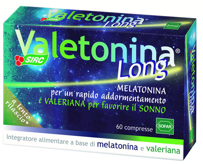 VALETONINA LONG 60 COMPRESSE ASTUCCIO 18 G - Farmasanitas 