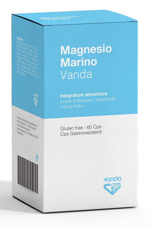 MAGNESIO MARINO VANDA 60 CAPSULE - Farmasanitas 