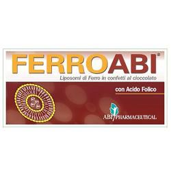 FERROABI 20 CONFETTI OROSOLUBILI AL CIOCCOLATO BLISTER 30 G - Farmasanitas 