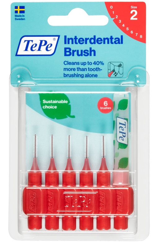 TEPE SCOVOLINO ROSSO 0,5MM 6 PEZZI - Farmasanitas 