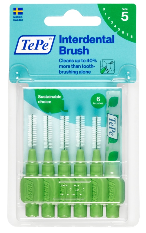 TEPE SCOVOLINO VERDE 0,8MM 6 PEZZI - Farmasanitas 