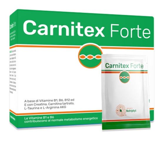 CARNITEX FORTE 20 BUSTINE 100 G - Farmasanitas 