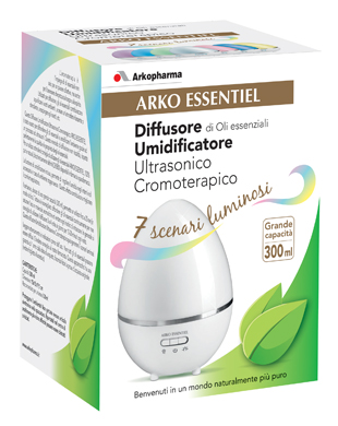 DIFFUSORE UMIDIFICATORE ULTRASONICO CROMOTERAPICO - Farmasanitas 