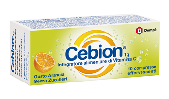 CEBION EFFERVESCENTE VIT C SENZA ZUCCHERO 10 COMPRESSE - Farmasanitas 
