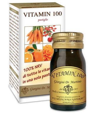 VITAMIN 100 60 PASTIGLIE - Farmasanitas 