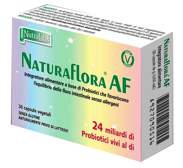 NATURAFLORA AF 30 CAPSULE VEGETALI - Farmasanitas 
