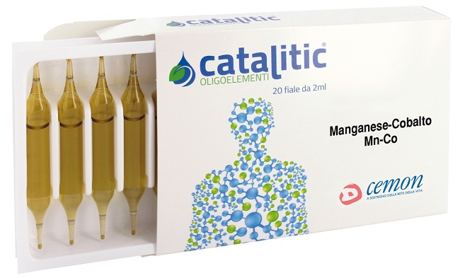 CATALITIC OLIGOELEMENTI MANGANESE COBALTO MN-CO 20 AMPOLLE - Farmasanitas 